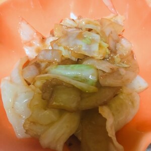 焼き肉のタレ味の野菜炒め